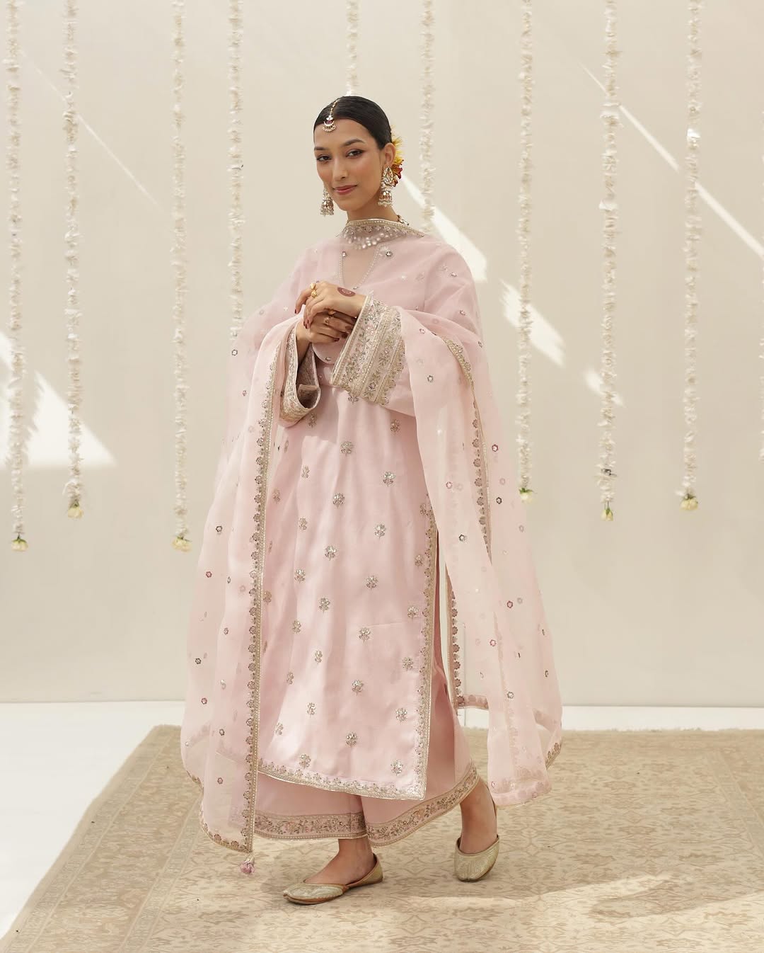Ruhani 3 Piece Embroidered Suit Set