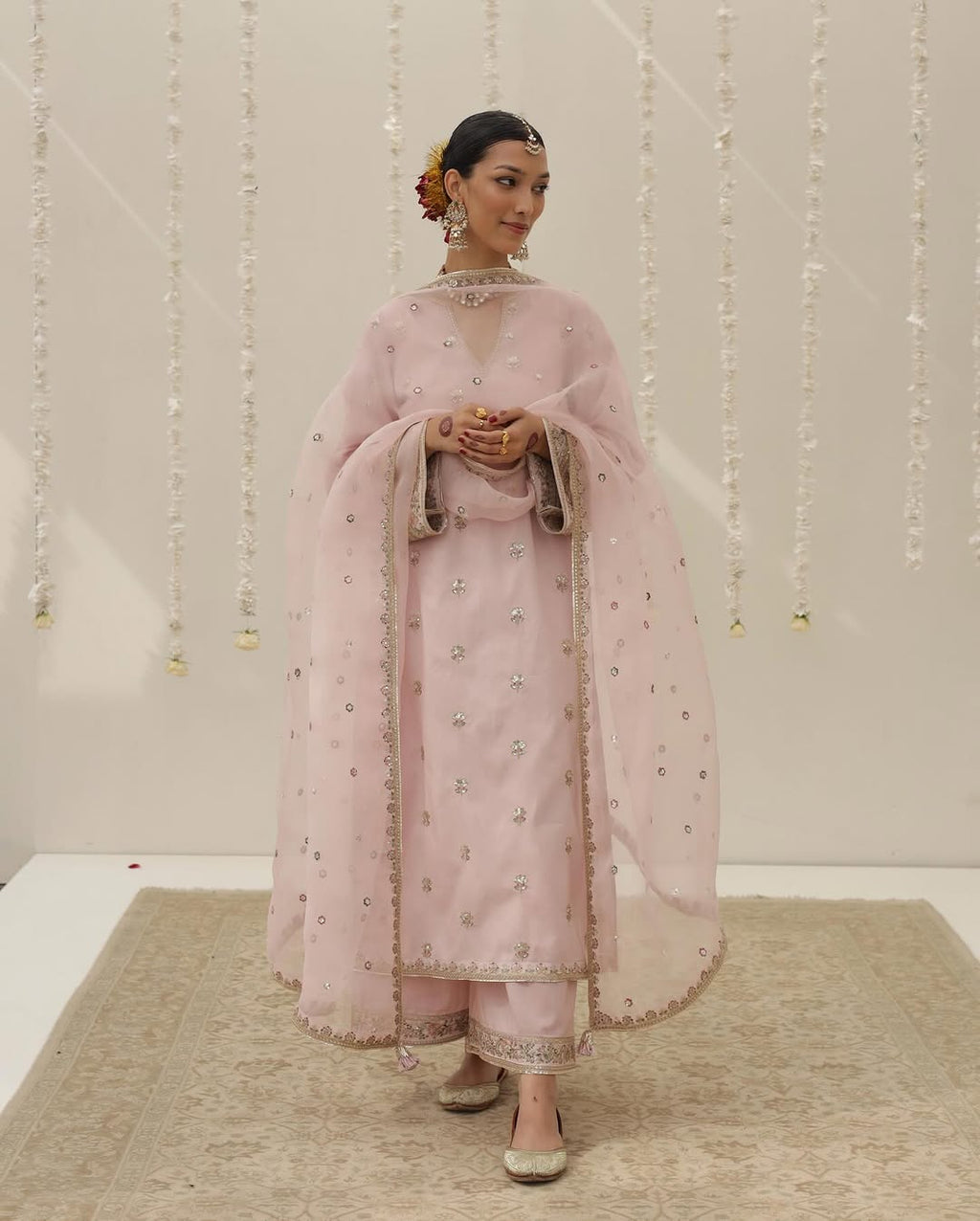 Ruhani 3 Piece Embroidered Suit Set