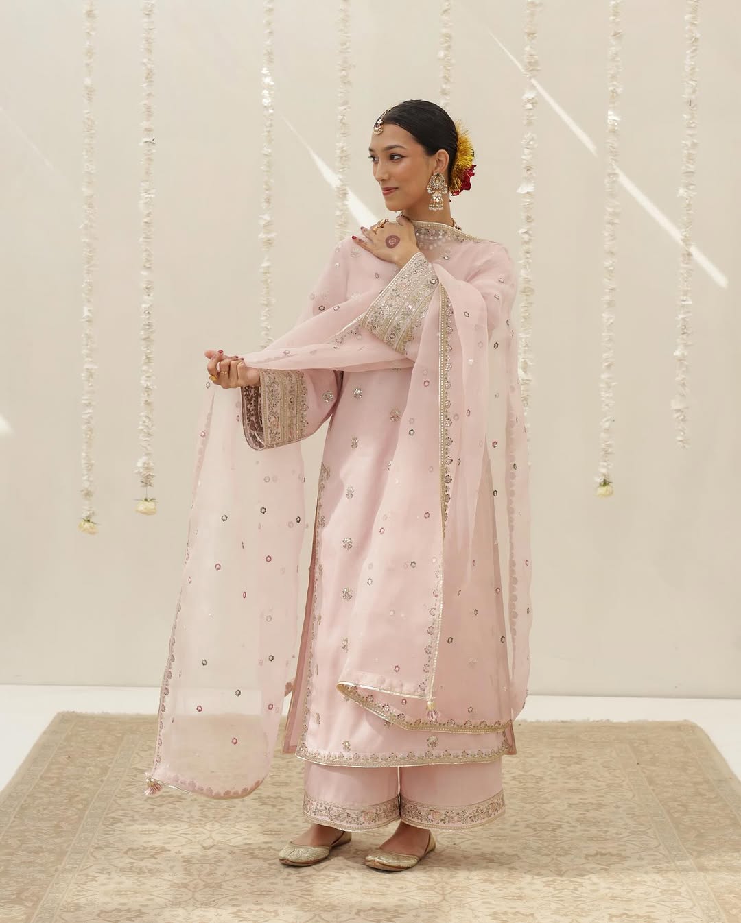 Ruhani 3 Piece Embroidered Suit Set