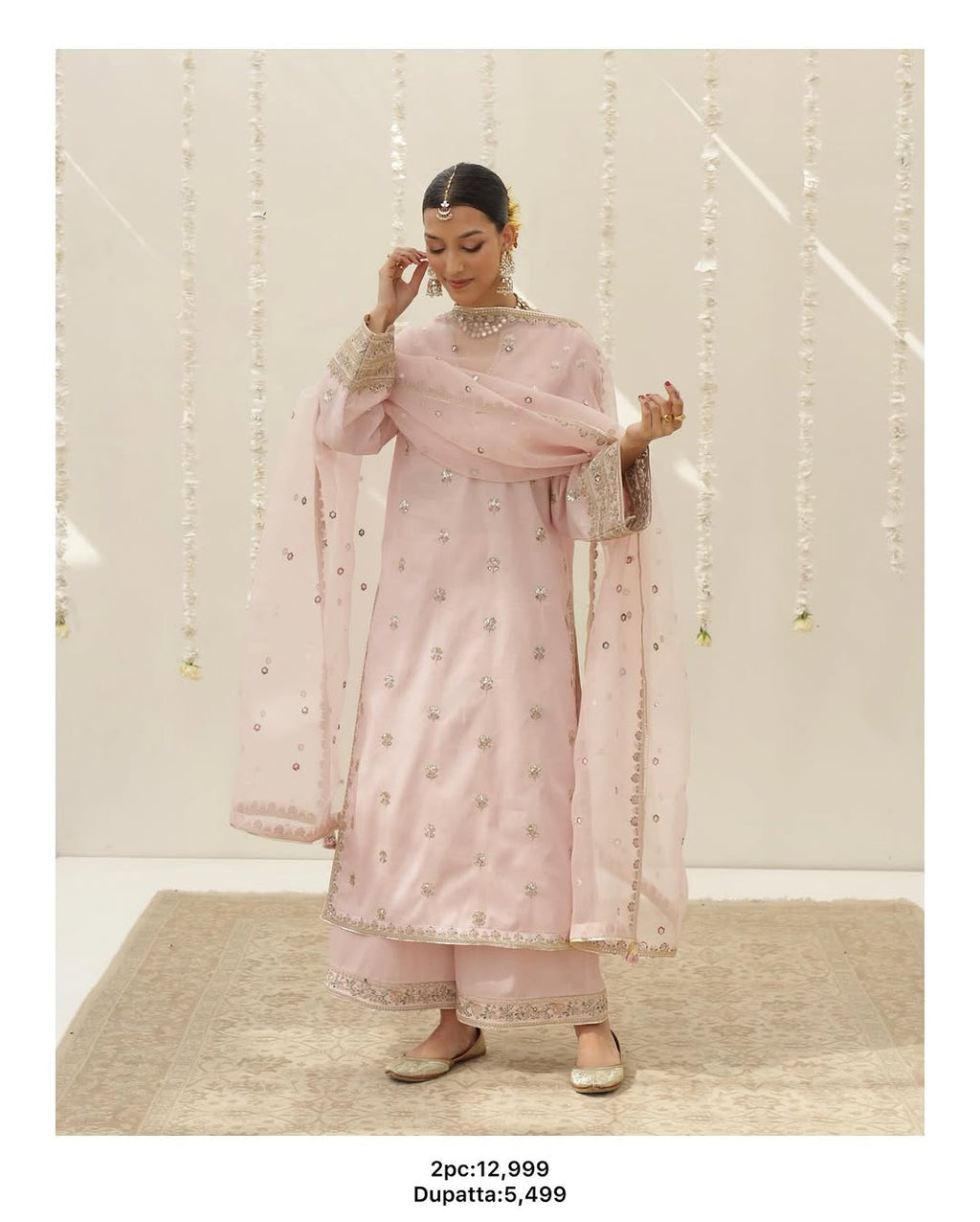 Ruhani 3 Piece Embroidered Suit Set