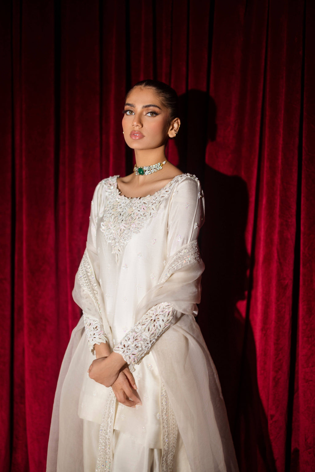 Ivory Farshi Salwar Set